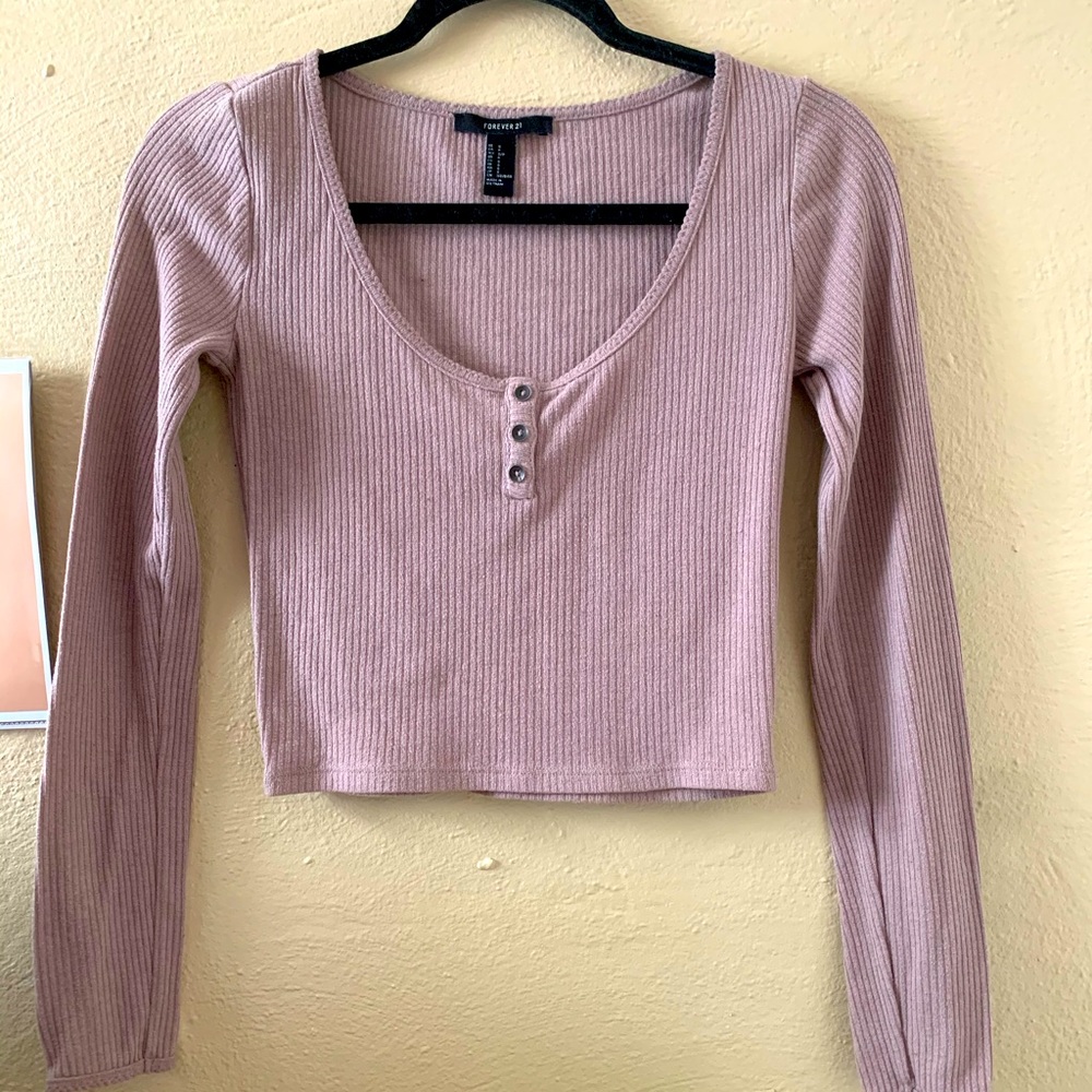 Long sleeve trendy shirt